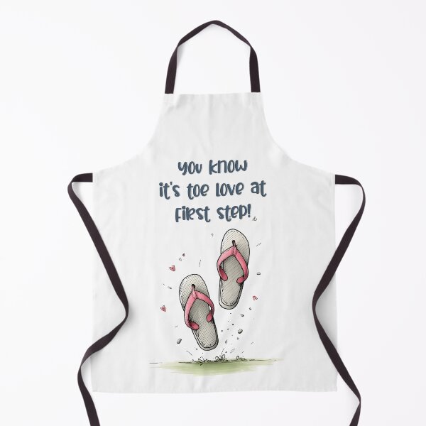 Item preview, Toe Love at First Step: Feel the Sole-Mate Connection– Flip-Flop Romance Vibes! designed and sold by FUNqoosh.