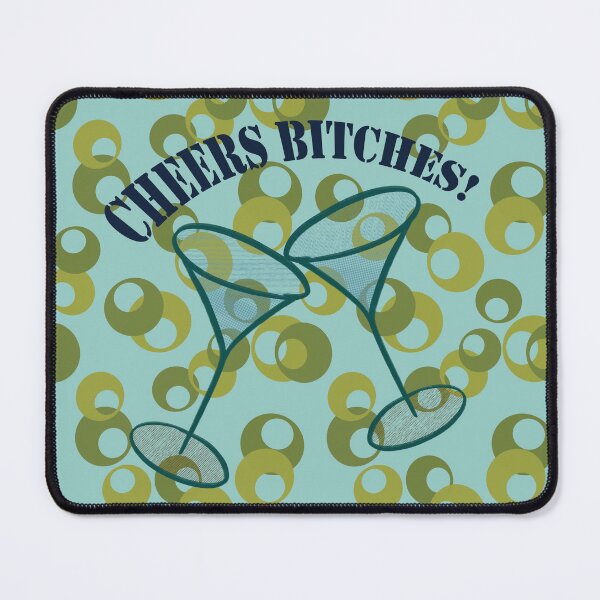 Item preview, Cheers Bitches ! Fun Cocktail Graphic designed and sold by AlliEmm.