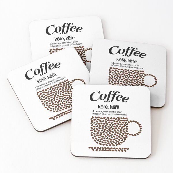 Item preview, Simple & Trendy Coffee Lover Design, Definition and Lifestyle Branding designed and sold by PUSH Proper Prints.