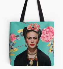 Frida Kahlo strong woman Feminist Mexican artist Tote Bag