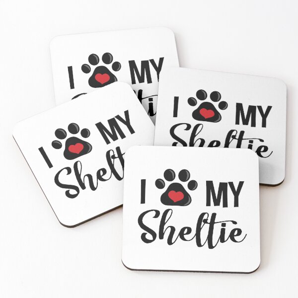 Item preview, I Love My Sheltie designed and sold by InspiredQuotes.