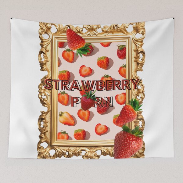 Item preview, STRAWBERRY ART FRAME FRUIT designed and sold by graphnat.