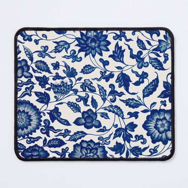 Item preview, Blue Flower Pattern designed and sold by silvercrystal.
