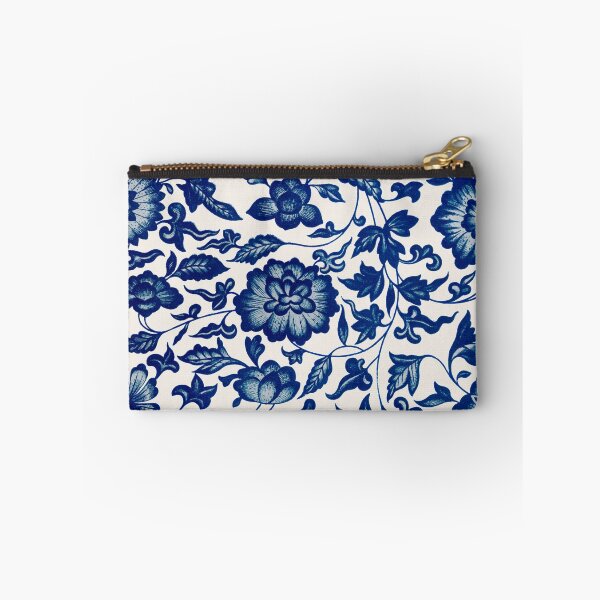 Item preview, Blue Flower Pattern designed and sold by silvercrystal.