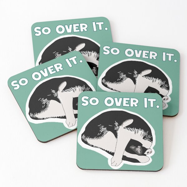 Item preview, So Over It Cat designed and sold by DicedTomatoes.
