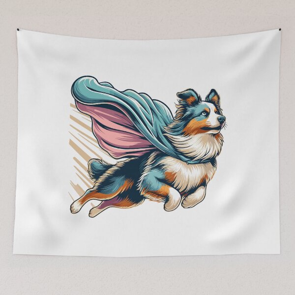 Item preview, Super Dog Australian Shepherd Sheppie Gift designed and sold by Pineapple-Tree.