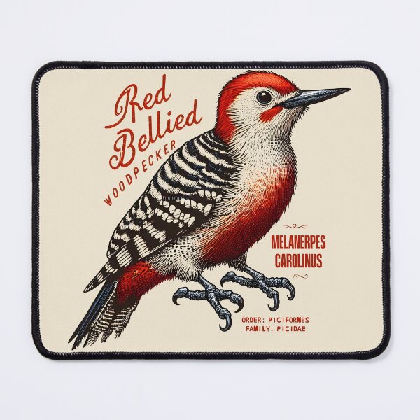Item preview, Red-bellied Woodpecker 3 designed and sold by theAVIARY7.