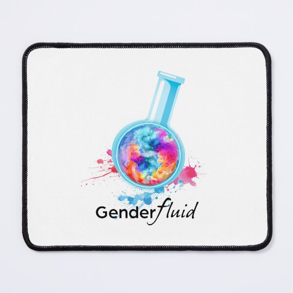 Item preview, Genderfluid - Black Text designed and sold by Proud-Rabbit.
