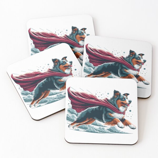 Item preview, Super Dog Australian Shepherd Sheppie Gift designed and sold by Pineapple-Tree.