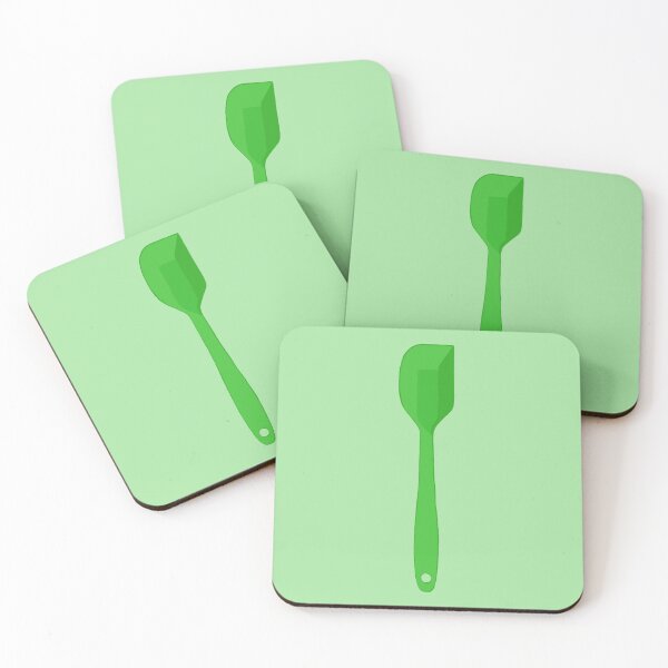 Item preview, Emerald Jade Kitchen Spatula | Forest-Green Culinary Essential Art designed and sold by Olitvia.