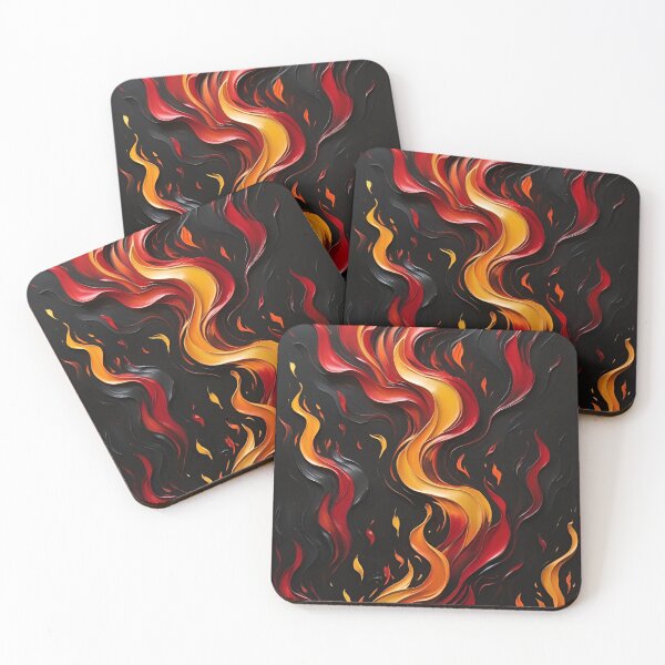 Item preview, Metallic Flames Pattern designed and sold by Mark Cannon.