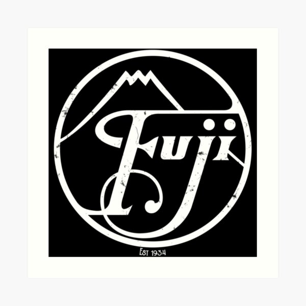 Vintage Fujifilm logo WHITE - 1934 Art Print