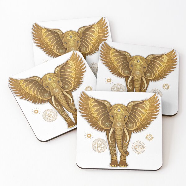 Item preview, Golden elephant  designed and sold by Lucky 777.