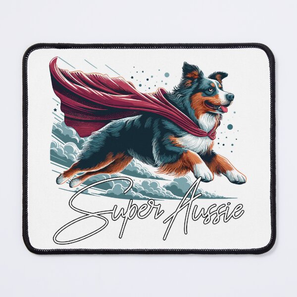 Item preview, Super Dog Australian Shepherd Sheppie Gift designed and sold by Pineapple-Tree.