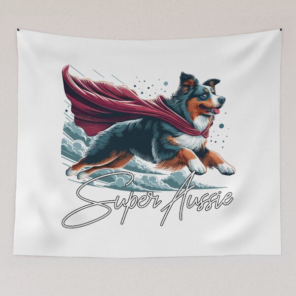 Item preview, Super Dog Australian Shepherd Sheppie Gift designed and sold by Pineapple-Tree.