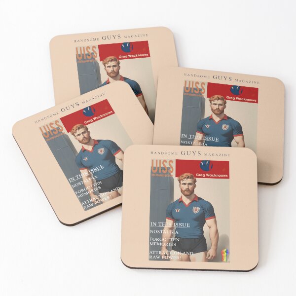 Item preview, Handsome Guys Magazine UISS Greg Wacknouws designed and sold by Museum Of Non-Existing Art.