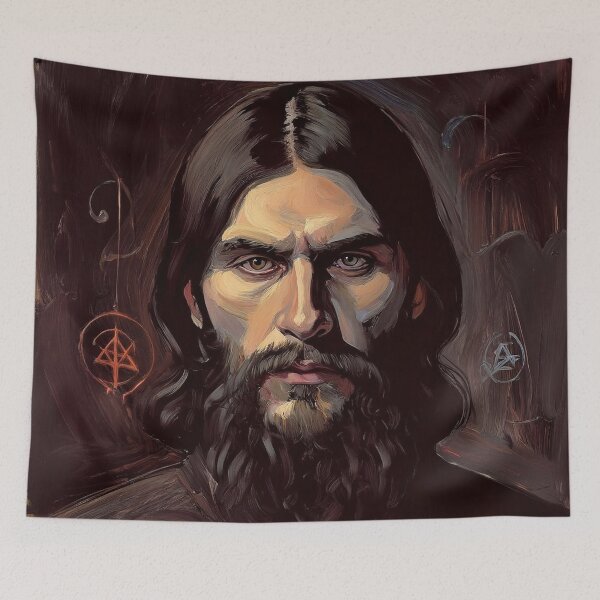 Item preview, Portrait of Grigori Rasputin - the Mad Monk designed and sold by Vintage Designs +.