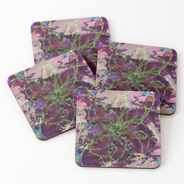 Item preview, Historia Abstract Art | Story of Hope | Psychedelic Organic Pattern designed and sold by ArtfulEscapes25.