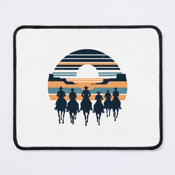 Item preview, Cowboy Sunset Ride T-shirt designed and sold by Route and Render.