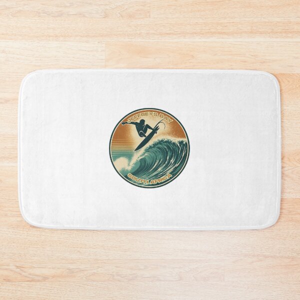 Item preview, Bold Wave Surfer - Jeffreys Bay Vintage Surf Art designed and sold by Blurbean.