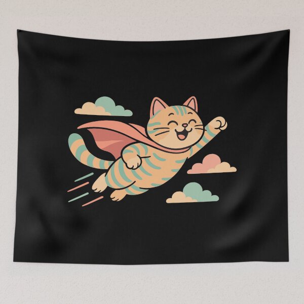 Item preview, Super cat British Shorthair tabby gift designed and sold by Pineapple-Tree.
