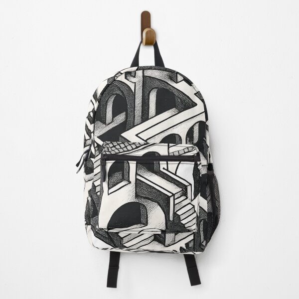 Item preview, Mind-Bending Impossible Architecture | Escher-Inspired Optical Illusion Art designed and sold by WAUZ.