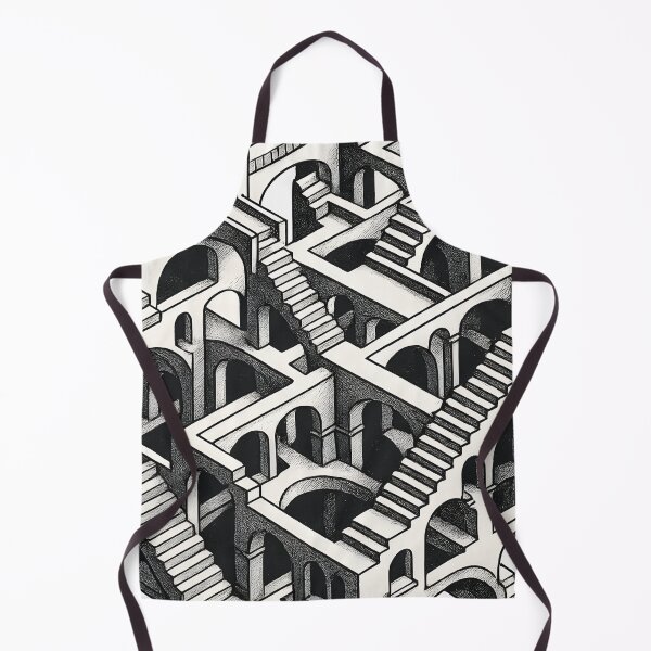 Item preview, Mind-Bending Impossible Architecture | Escher-Inspired Optical Illusion Art designed and sold by WAUZ.