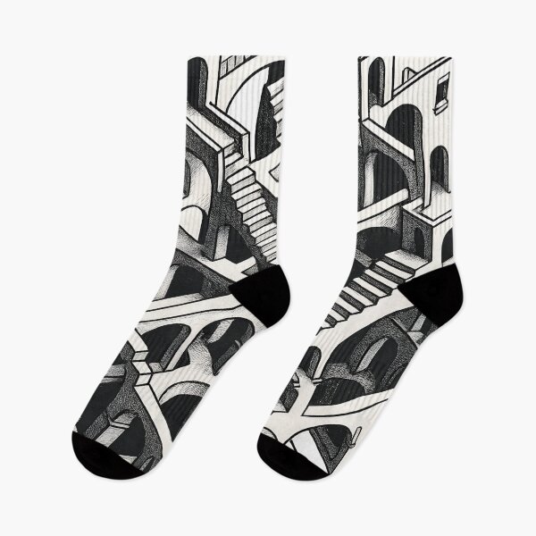Item preview, Mind-Bending Impossible Architecture | Escher-Inspired Optical Illusion Art designed and sold by WAUZ.