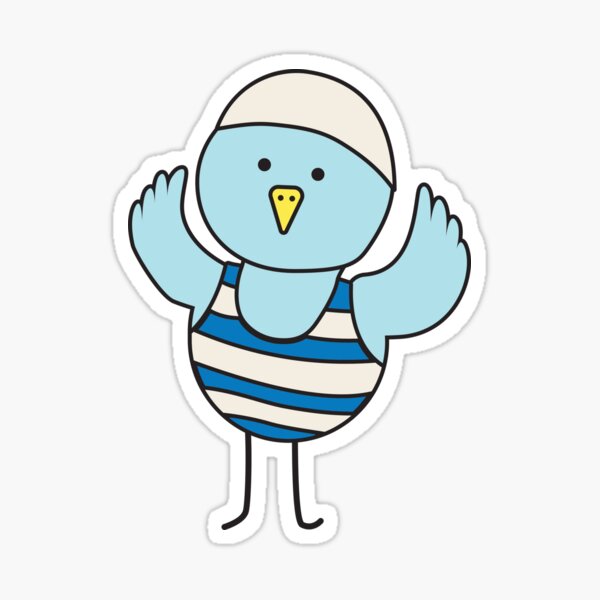 Artikel-Vorschau von Blauer Prinz Schwimmvogel, designt und verkauft von Vector-nook.