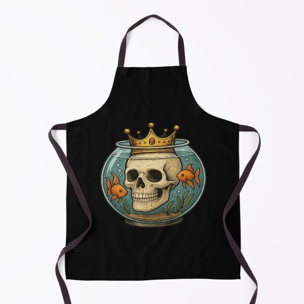 Item preview, Skull King in a Fishbowl designed and sold by LaNadaYFundante.