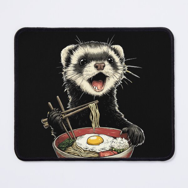 Item preview, Ramen and ferret designed and sold by obstinator.