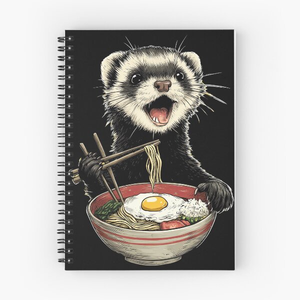 Item preview, Ramen and ferret designed and sold by obstinator.