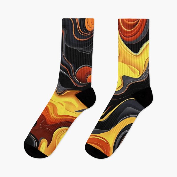 Item preview, An Orange Black and Yellow Pattern designed and sold by Mark Cannon.