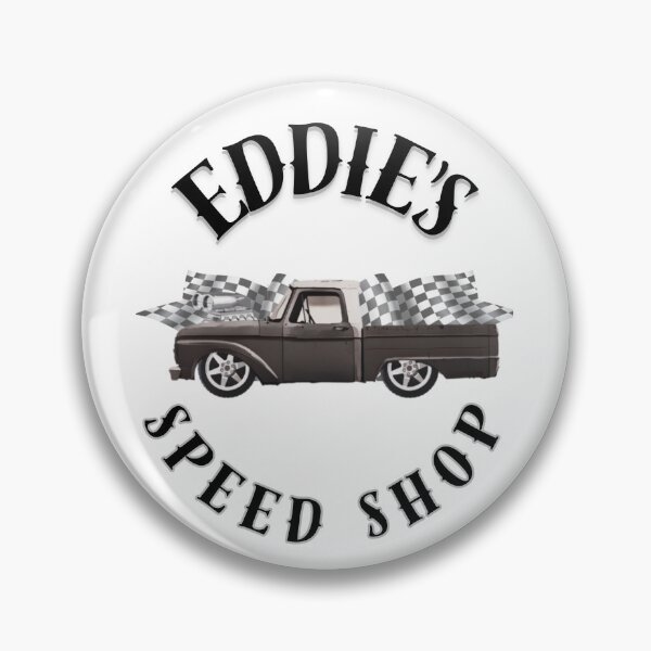 Item preview, Eddie's speed shop designed and sold by TaraPen.