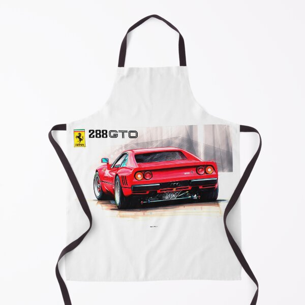 Item preview, Drawing of Ferrari GTO 288 designed and sold by GARVIarte.