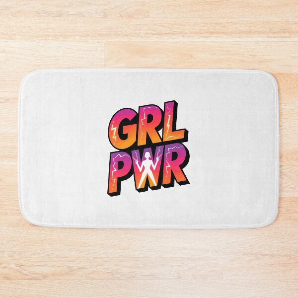 Item preview, GRL PWR – Electric Blue Feminist Lightning Bolt Design for Strong Women designed and sold by paulo silveira.