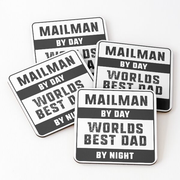 Item preview, Mailman By Day Worlds Best Dad By Night Fathers Day Gifts For Mailman Dad Mail Carrier designed and sold by Liamsiartwork.
