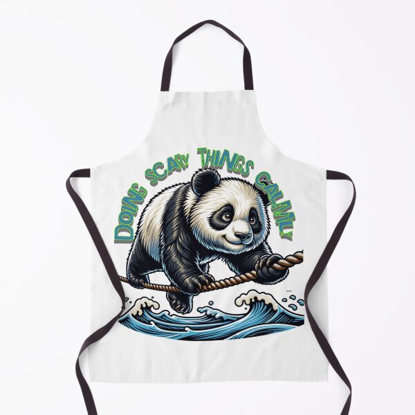 Item preview, Doing Scary Things Calmly – Brave Panda on a Tightrope
designed and sold by MTeesGA.