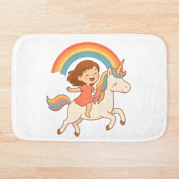 Item preview, Rainbow unicorn designed and sold by DKP-AI.