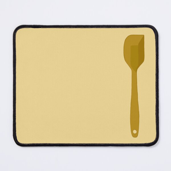 Item preview, Golden Mustard Silicone Kitchen Spatula | Honey-Yellow Culinary Essential Art designed and sold by Olitvia.