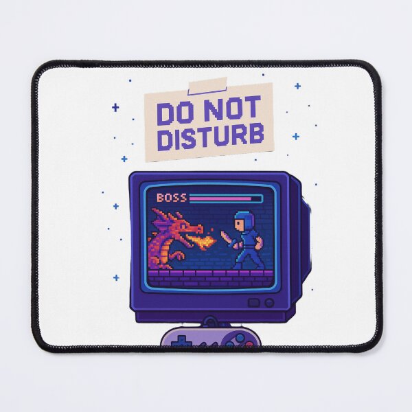 Item preview, Retro Gaming Mode - Do Not Disturb designed and sold by Nostalgia Zone.