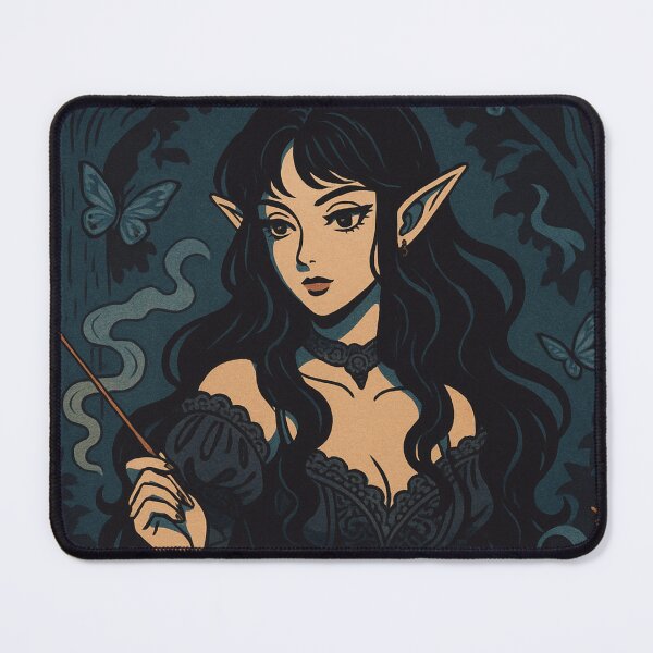 Item preview, Gothic Elf of the Enchanted Forest designed and sold by JonelleTshirts.