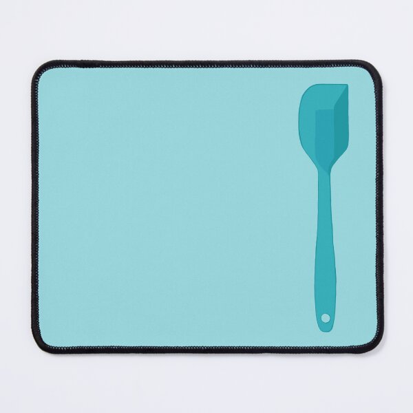 Item preview, Teal Turquoise Silicone Kitchen Spatula | Aqua-Blue Culinary Essential Ar designed and sold by Olitvia.