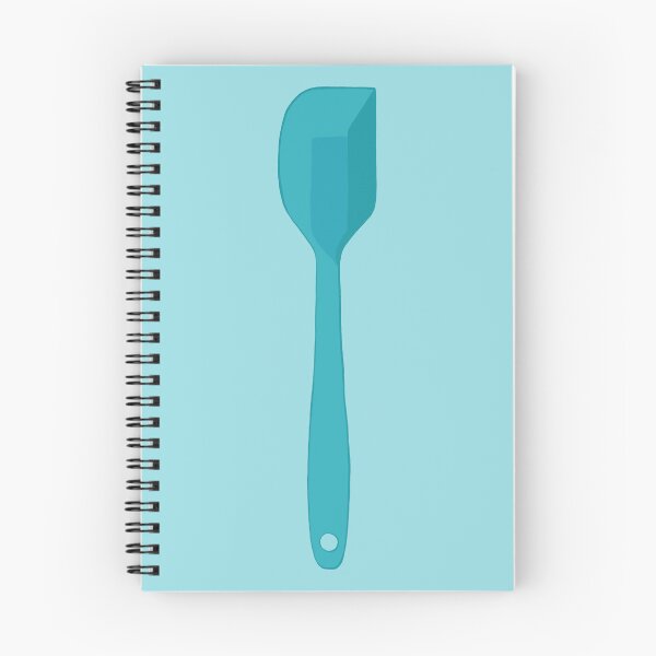 Item preview, Teal Turquoise Silicone Kitchen Spatula | Aqua-Blue Culinary Essential Ar designed and sold by Olitvia.