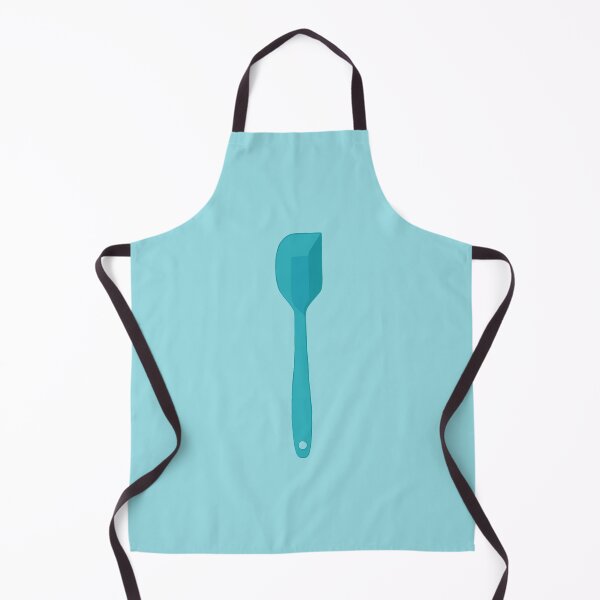 Item preview, Teal Turquoise Silicone Kitchen Spatula | Aqua-Blue Culinary Essential Ar designed and sold by Olitvia.