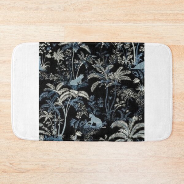 Item preview, Exotic Midnight Jungle Jive: A Tropical Leopard Wallpaper by Hookedonwalls.  designed and sold by Arslan2013.