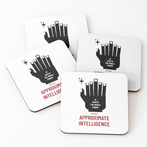Item preview, For Sale Approximate Intelligence - Middle Finger designed and sold by crowforge.