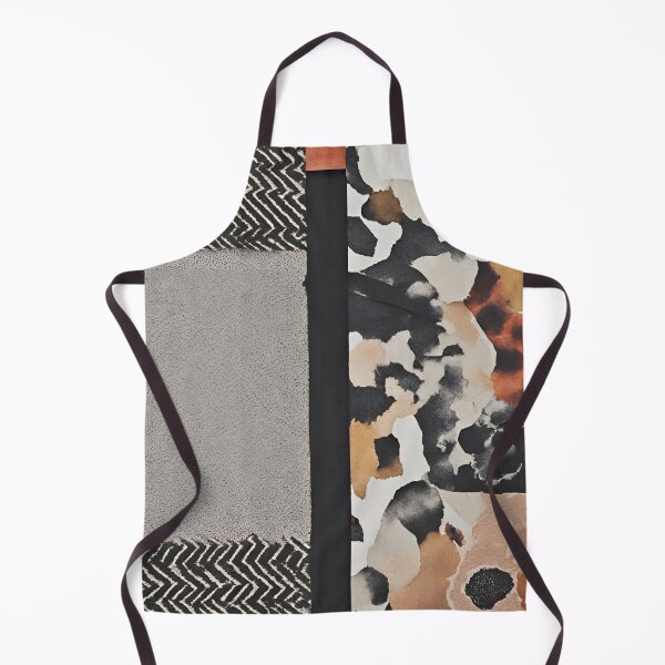Item preview, Black and White Chevron Collage – Torn Paper Mismatched Pattern designed and sold by echowood26.