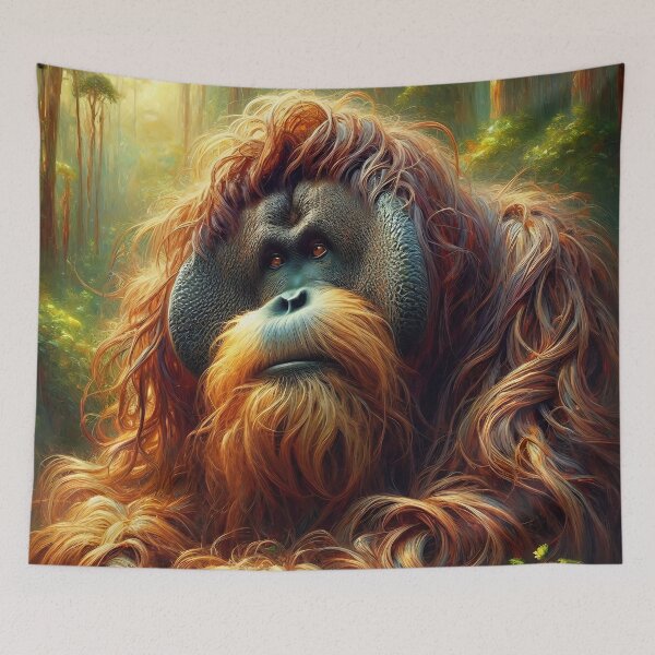 Item preview, Orangutan Art | Great Apes Lovers designed and sold by ksgraphics222.