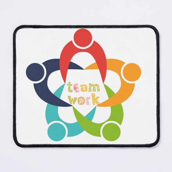 Item preview, Colorful Teamwork Unity Symbol Design designed and sold by Relevant Merch.